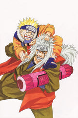 Jiraiya and Naruto