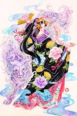 Oriental Lion and Lady