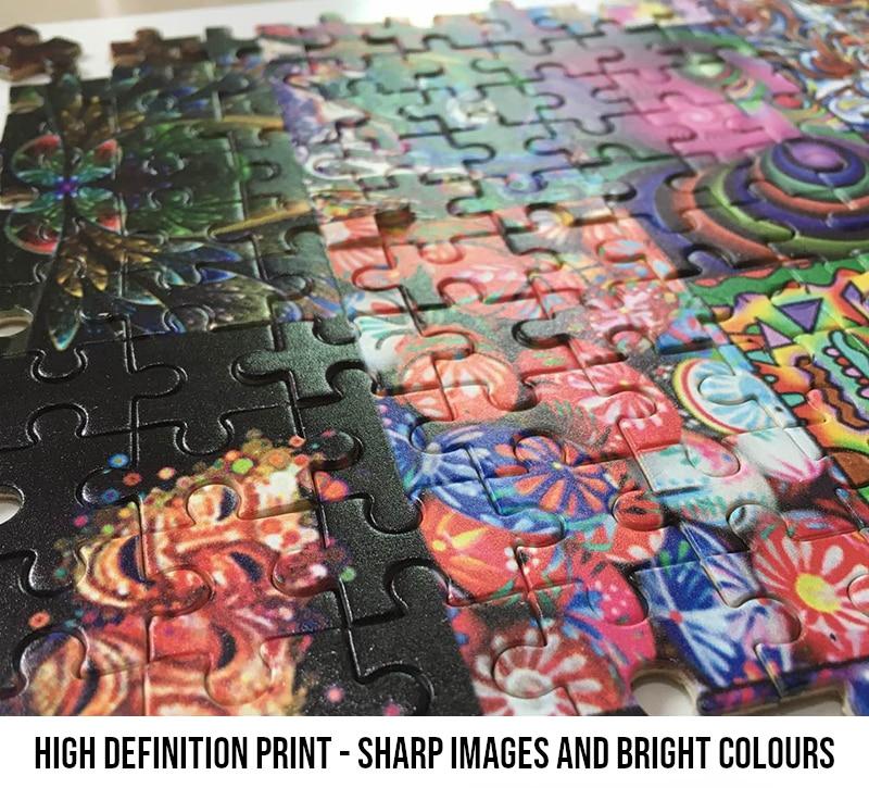 Wild Colors Puzzle, Jigsaw Puzzle - Art