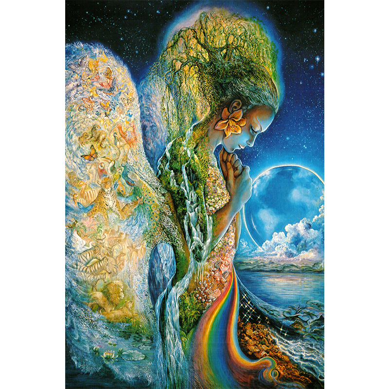Mystical Mother Nature Illustration