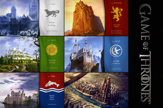 Game of Thrones Houses Keep