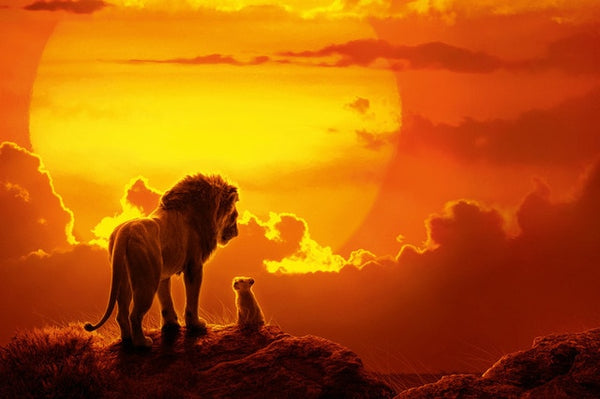 Mufasa and Simba