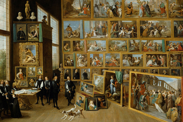 The Archduke Leopold Wilhelm in his Painting Gallery in Brussels