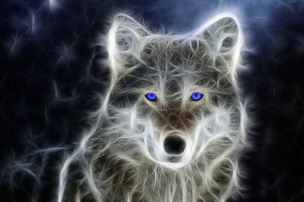 Glowing Wolf