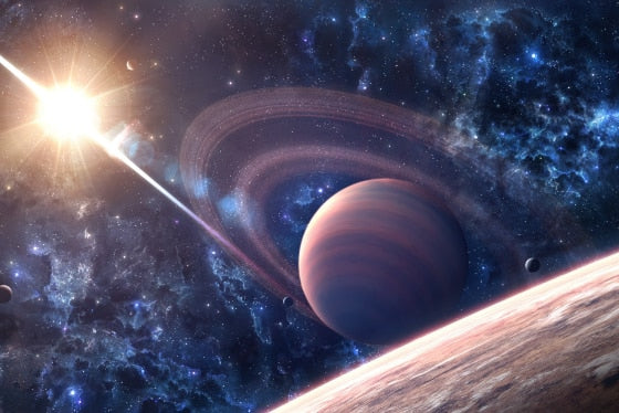 Amazing Saturn Rings