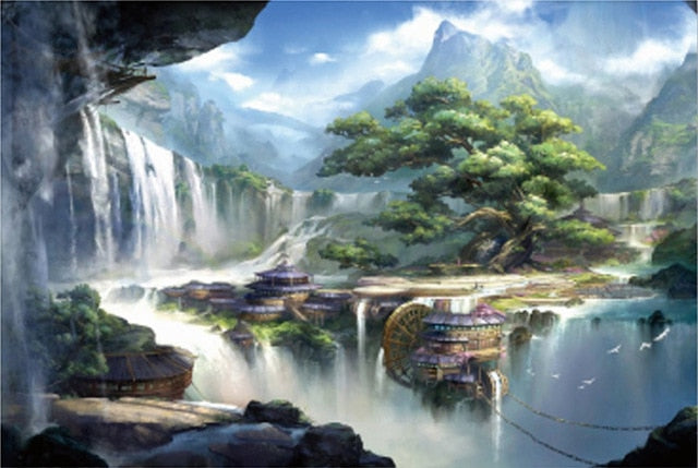 Fantasy Waterfall