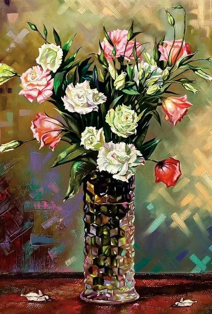Flowers in a Vase Painting