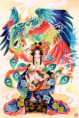 Oriental Phoenix and Lady