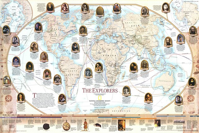 The Explorers Map