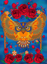 Owl and Rose