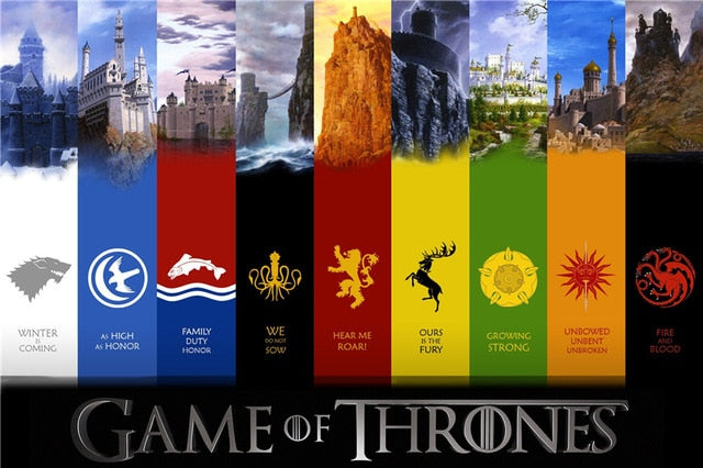 Game of Thrones House Insignia